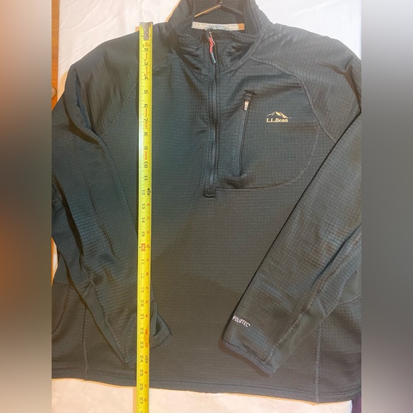 LL Bean men's Polartec "slightly fitted" 1/2 zip pullover- size XL (extra large) - Picture 9 of 9